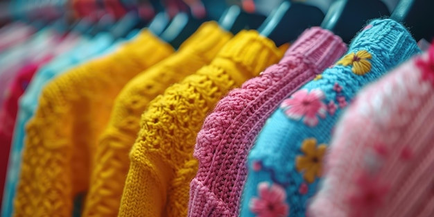 Colorful Knitwear